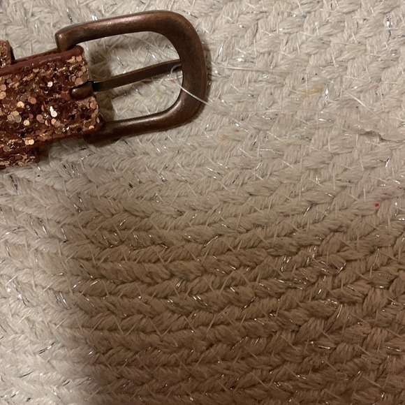 Anthropologie glitter tabby belt size medium new without tags main image 13